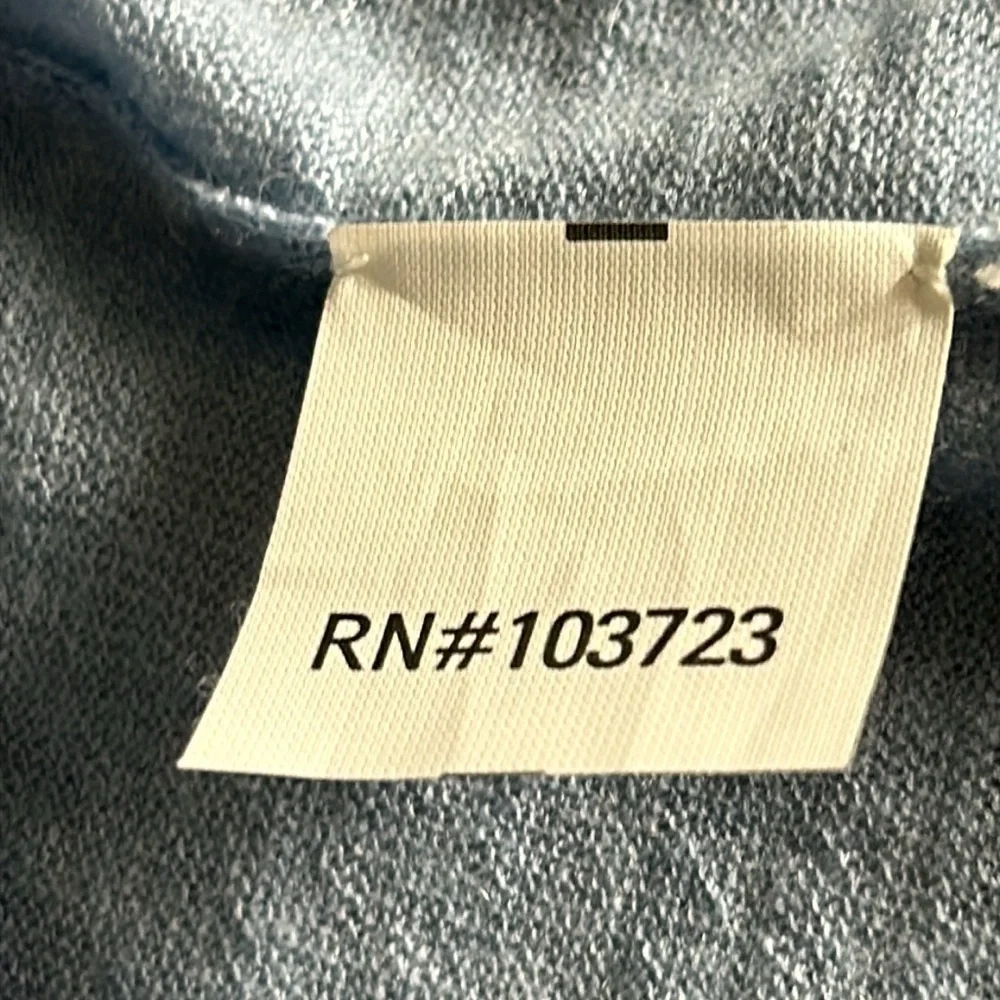 Armani Collezioni Light Blue Cashmere Sweater Set Size 10 - Picture 6 of 13